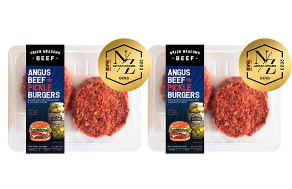 400g Angus Beef and Pickle Burgers Twin Pack (GF)