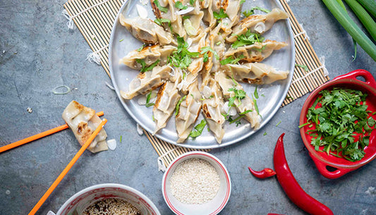 Beef, Mushroom and Ginger Dumplings