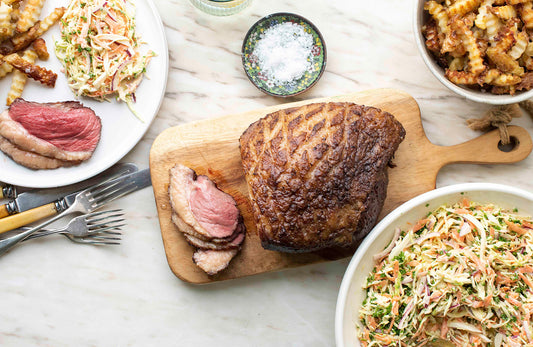 Beef Rump Cap With Slaw