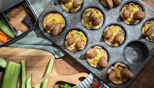 Sausage and Egg Bread Cups