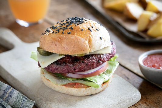 Angus Beef & Beetroot Burgers