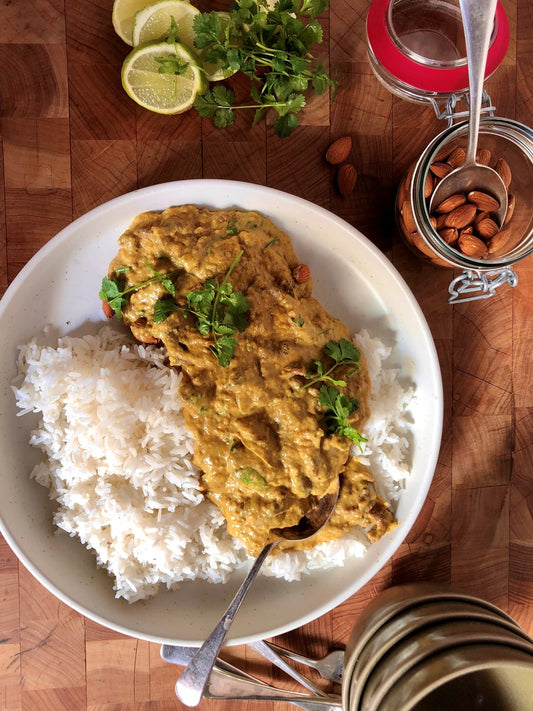 Beef with Peanut Satay & Coriander