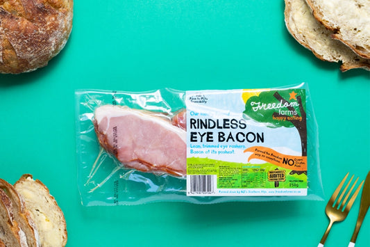 Freedom Farms Rindless Eye Bacon 250g