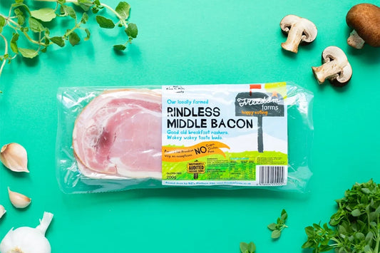 Freedom Farms Rindless Middle Bacon 200g