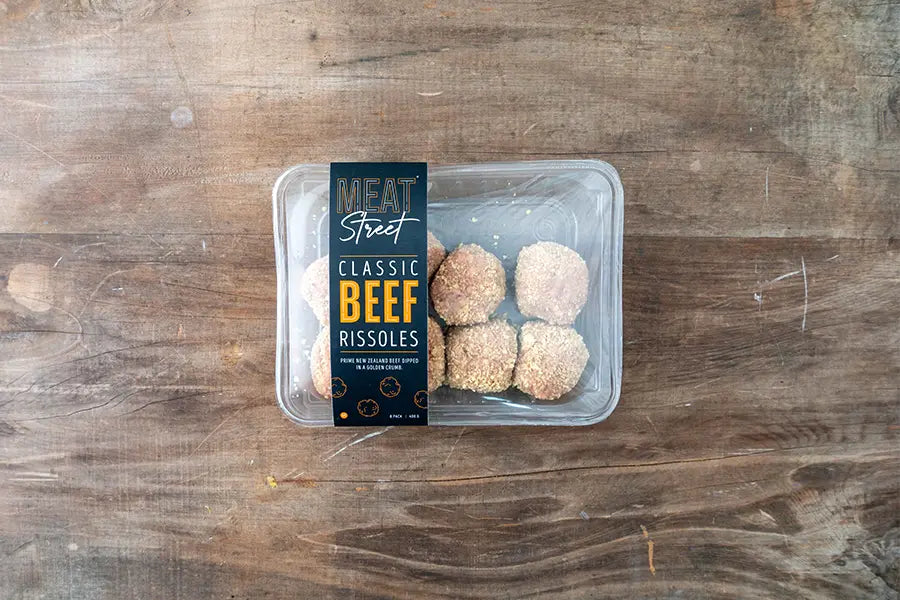 400g Meat Street Classic Beef Rissoles